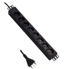LINK4COM SRLS LK4PS1U8P-A 8 prese 19 1U spia 16A 230V cavo 3m