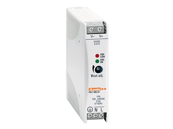 LOVATO LOVPSL100524 ALIMENTAT. 100-240VAC 1PH OUT 24VDC 5W