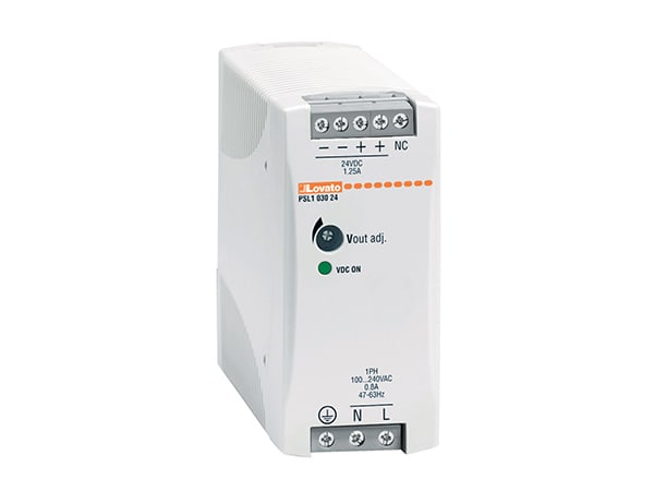 LOVATO - LOVPSL103024 ALIMENTAT. 100-240VAC 1PH OUT 24VDC 30W