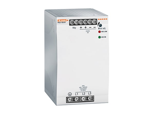 LOVATO LOVPSL312024 ALIMENTAT. 400-500VAC 3PH OUT 24VDC 120W
