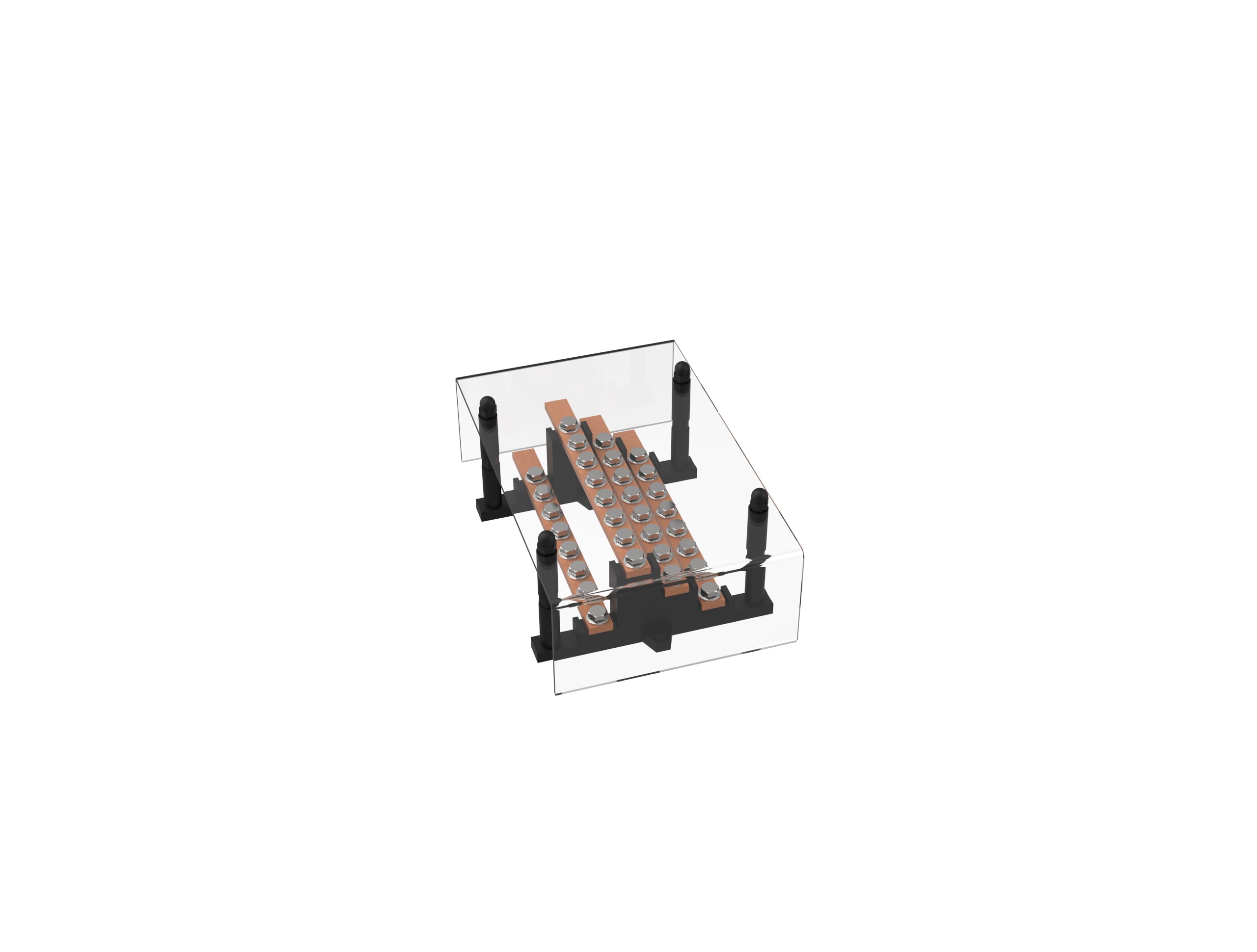 TEKNOMEGA SRL TKGPSP1030 KIT RIPARTITORE 160A 6 OUT M6