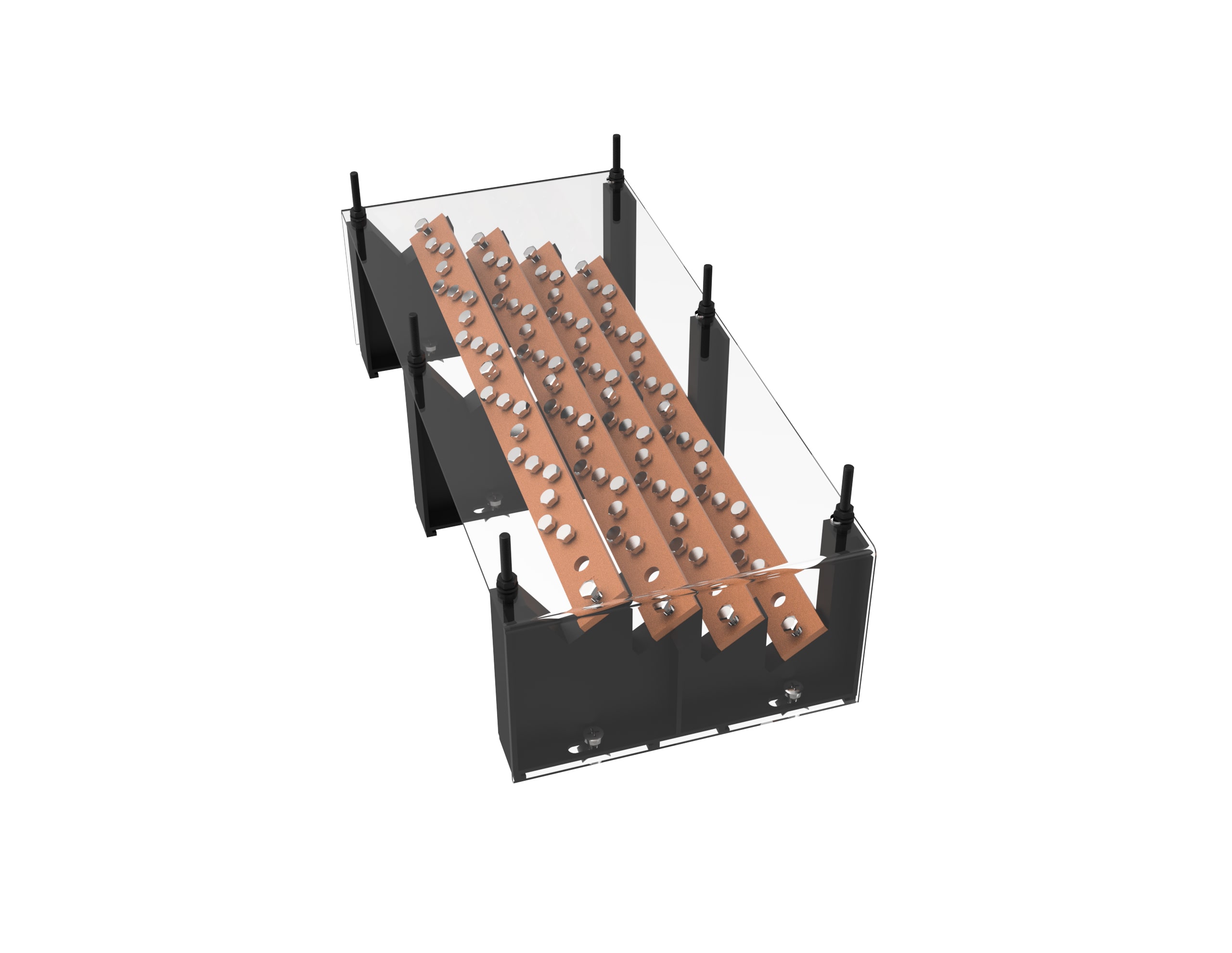 TEKNOMEGA SRL TKGPSP1050 KIT RIPARTITORE 400A 20 OUT M6
