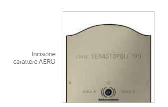 PRODEL SRL PRDPT1531AERO INCISIONE CARATT.AERO PER CIASCUNA RIGA
