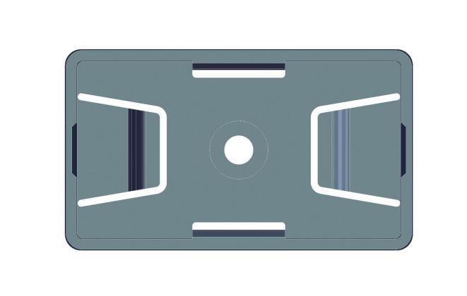 CABUR SRL - CBRPT3017BA PT3017BA PORTATARGH.X TARGHETTE ADESIVO