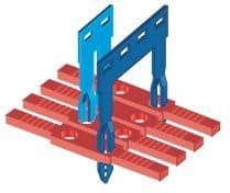 CABUR SRL CBRPTC5100 PTC/51/00 PONTE PETTINE L=250MM