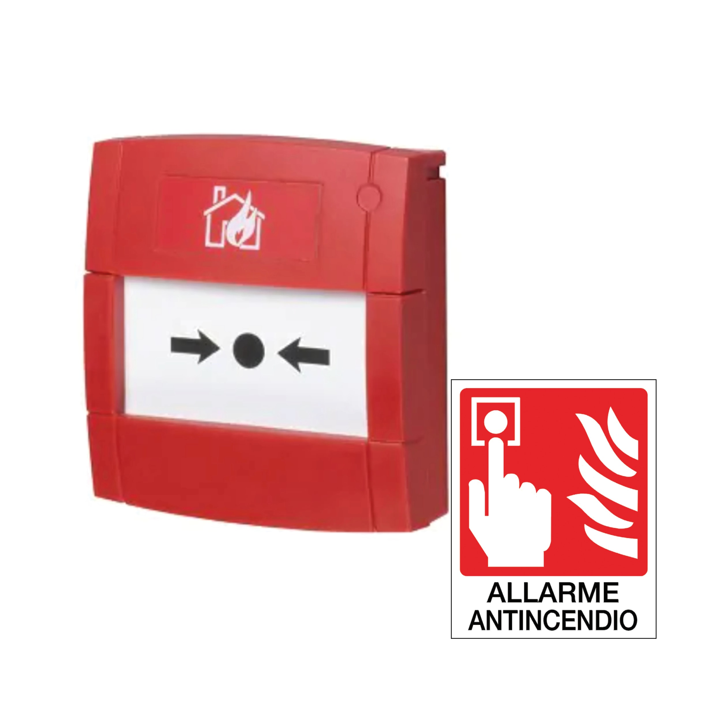 SIRENA SIR55957 PULSANTE INCENDIO IP24
