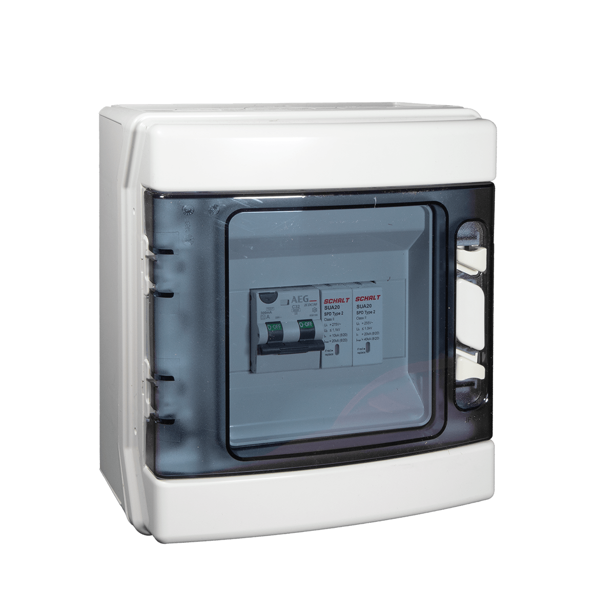 ELETTRA SRL AEG AEGPVA220 Q.PROTEZ. FV IP65 230V 2X20A 300MA CL.A