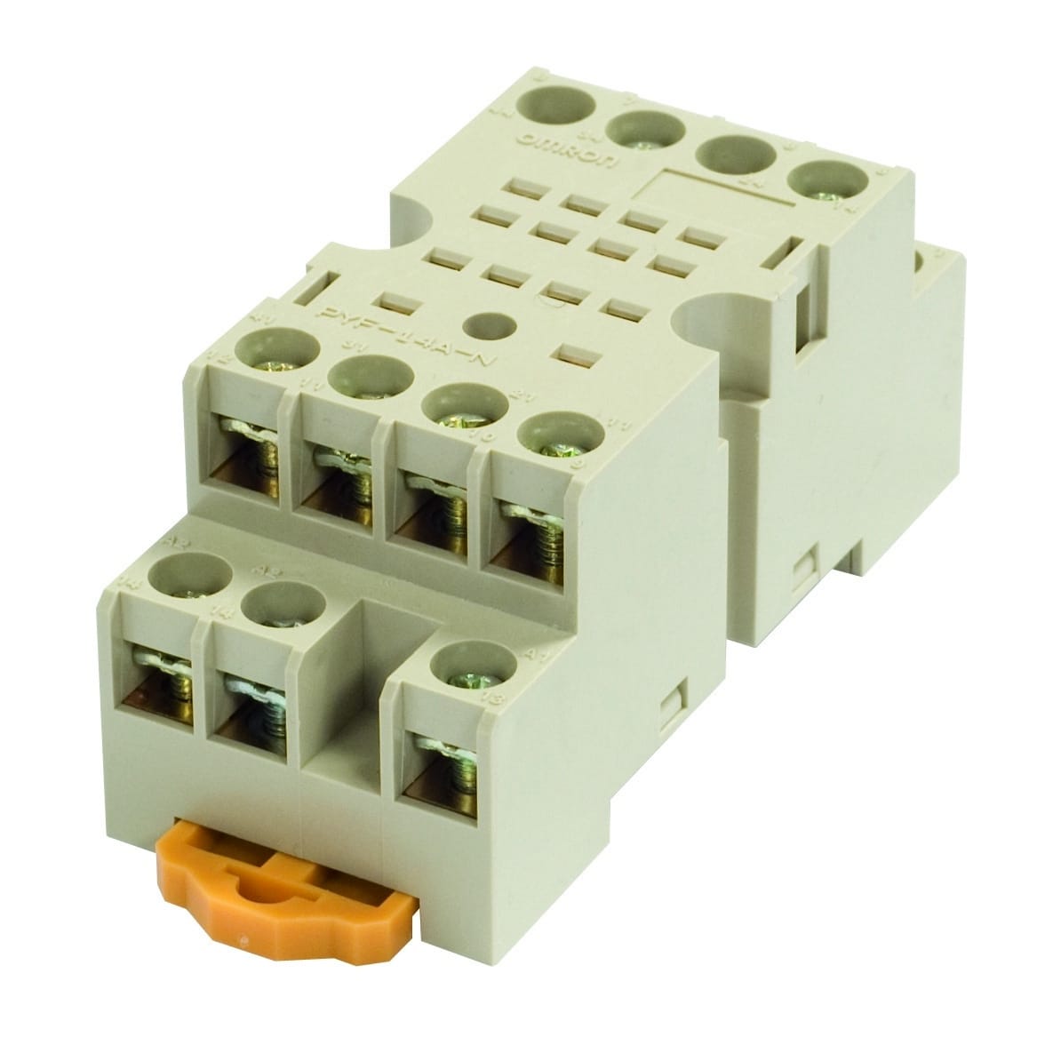 OMRON OMRPYF14ANBYOMZ-168 ZOCCOLO PYF, GUIDA DIN, TERMINALI A VITE
