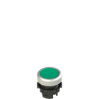 PIZZATO ELETTRICA PZZE2 2PU2R4290 PULSANTE AD IMPULSO RASATO VERDE