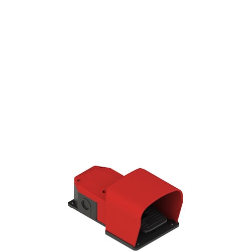 PIZZATO ELETTRICA - PZZPX 20210 INTERRUTTORE A PEDALE SINGOLO CON PROTEZ