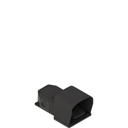 PIZZATO ELETTRICA - PZZPX 50111 INTERRUTTORE A PEDALE SINGOLO CON PROTEZ