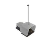 PIZZATO ELETTRICA PZZPX 42040-A INTERRUTTORE A PEDALE SINGOLO CON PROTEZ