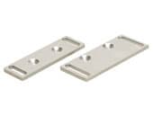 PIZZATO ELETTRICA - PZZVF SFH4-C COPPIA DI SUPPORTI PIANI COMPLETI DI VIT