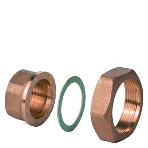 SIEMENS - BUILDING T BCTS55846-Z105 ALG253B RACC.FILETTATI DN25 IN OTTONE