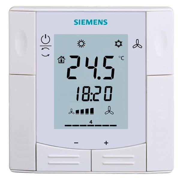 SIEMENS - BUILDING T BCTS55770-T293 RDF600KN REG.AMB.IMP.FANCOIL, LCD, KNX