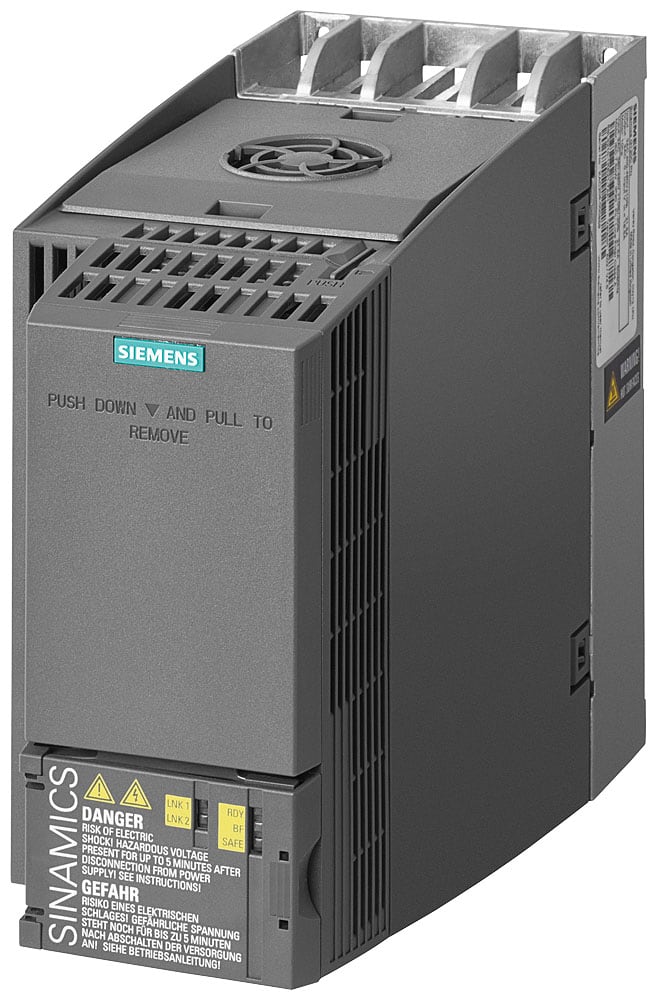 SIEMENS - SIE6SL32101KE217AF1 SINAMICS G120C 3AC 380-480 V 7,50 kW PROFINET, EtherNet/IP IP20 / UL open type