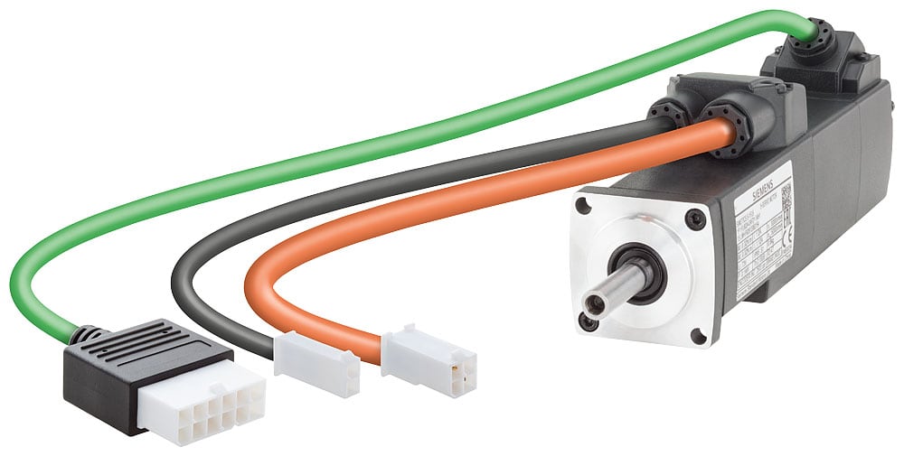 SIEMENS - SIE1FL60242AF211AB1 SIMOTICS S-1FL6 LI, 1AC/3AC 230V, 0,32 Nm, 3000 1/min