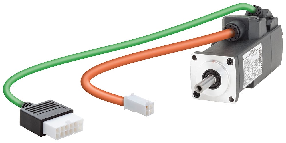 SIEMENS - SIE1FL60222AF211AG1 SIMOTICS S-1FL6 LI, 1AC/3AC 230V, 0,16 Nm, 3000 1/min