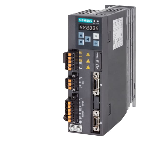 SIEMENS SIE6SL32105FB104UF1 SINAMICS V90, PROFINET,1/3 AC 200V 0.4KW