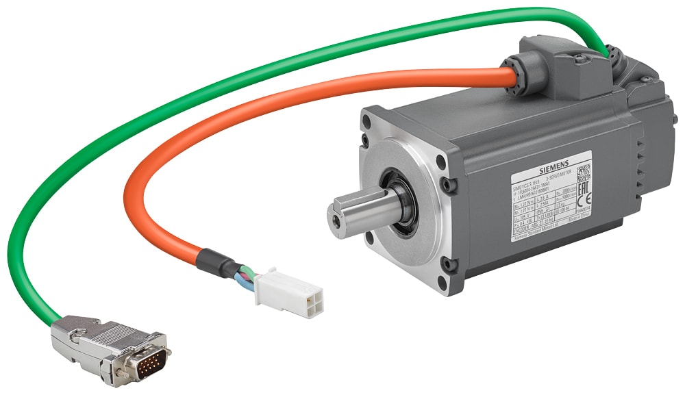 SIEMENS - SIE1FL60342AF211LB1 SIMOTICS S-1FL6 LI, 1AC/3AC 230V, 1,27 Nm, 3000 1/min