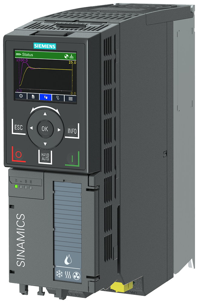 SIEMENS SIE6SL32201YE120AB0 G120X IP20 380-480V 1.1KW FSA C2