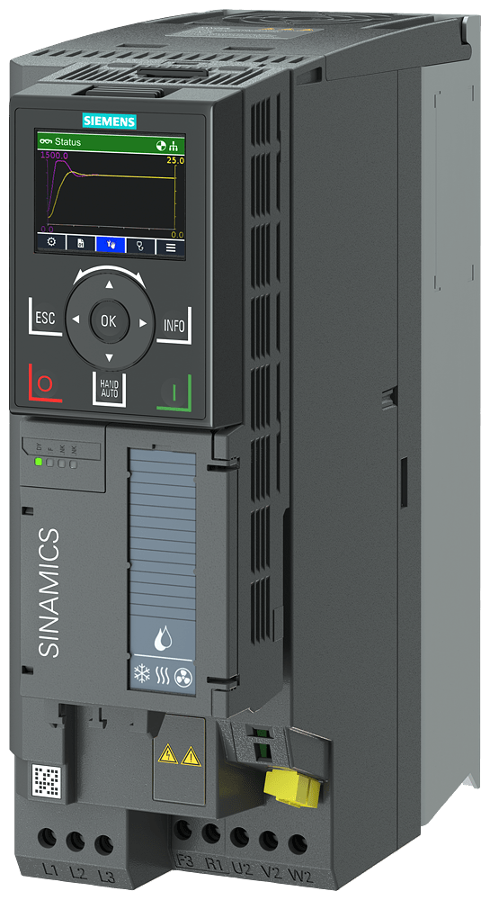 SIEMENS SIE6SL32202YE241AB0 G120X IP20 380-480V 7.5KW FSB C2
