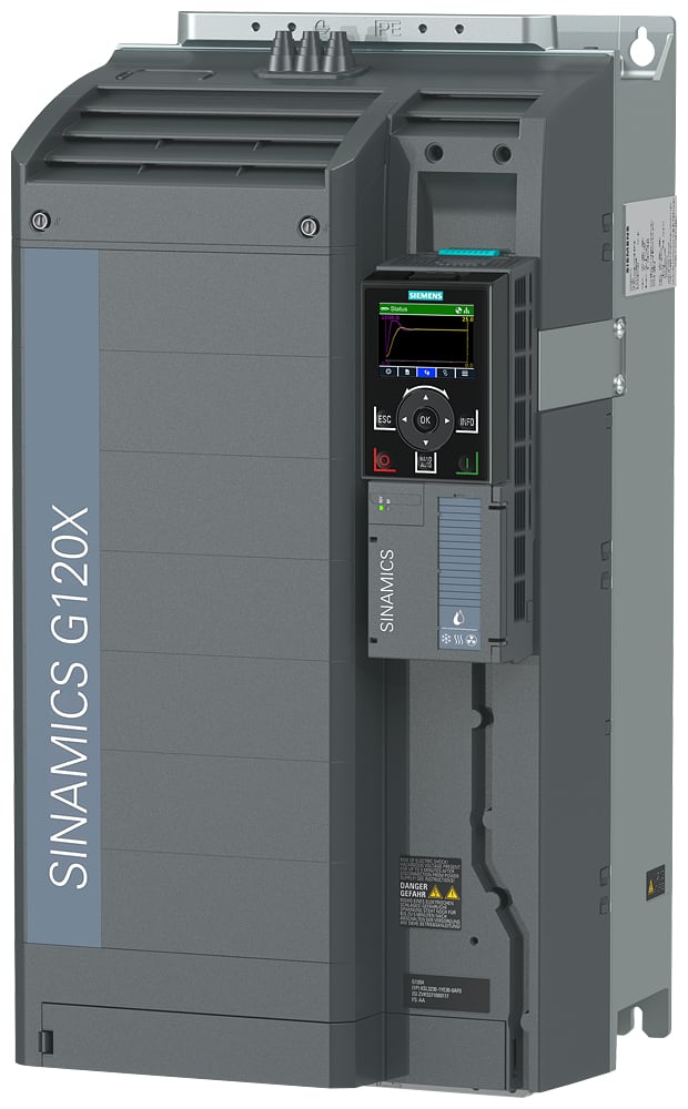 SIEMENS - SIE6SL32203YE400AP0 SINAMICS G120X, IP20 / UL open type, FSE, C2, 3 AC 380-480 V, 55,00 kW