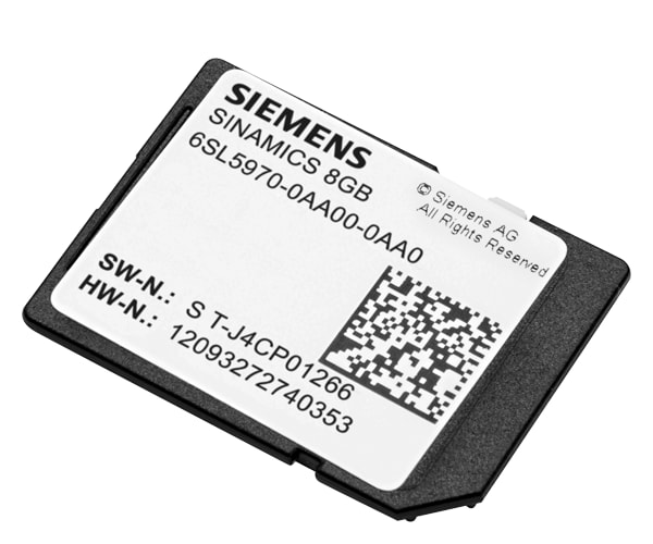 SIEMENS SIE6SL59700AA000AA0 SINAMICS SD-CARD 8 GBYTE