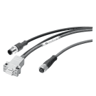 SIEMENS - SIE6GT28914KH50 CAB CONF RS232, SUB-D/M12/M12, 5M