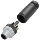 SIEMENS - SIE6GT20900BE00 Connettore RF M12 a 8 poli, maschio, diritto, morsetti a vite, min. quantità ordinabile 5 pezzi