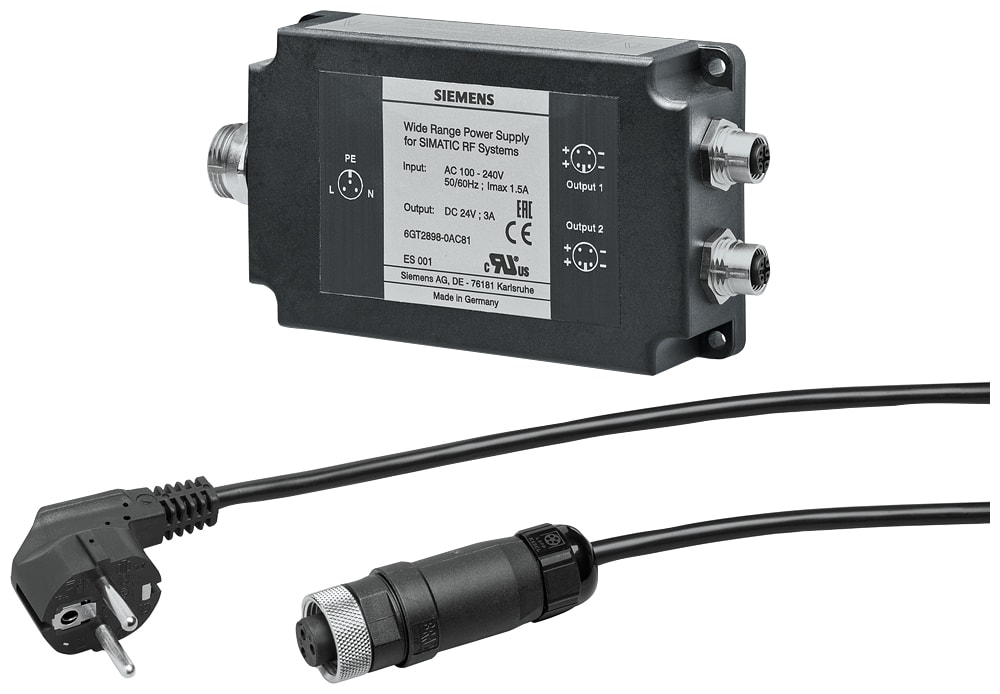 SIEMENS - SIE6GT28980AC00 WIDE RANGE POW. SUPPLY W/ POWER CABLE EU