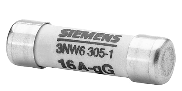SIEMENS SIE3NW63051 FUSIBILE CILINDRICO 8,5X31,5 16A GG