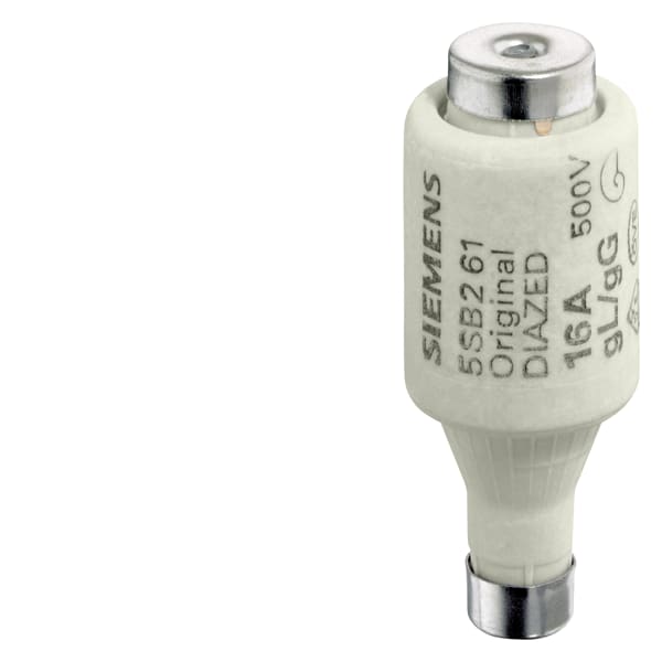 SIEMENS SIE5SB2611 FUS. DIAZED DII GG 16A 500/440 VCA/CC