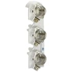 SIEMENS - SIE5SF6015 Base SR60 DIAZED DII a 3 poli AC DC 500 V per calibratore a vite per 5/10 mm