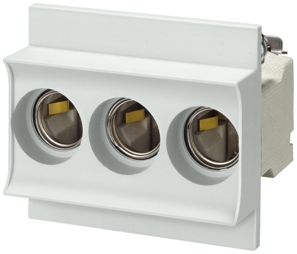 SIEMENS - SIE5SG5553 BASE NEOZED SC. D01 3P 16A + COP. P=70MM