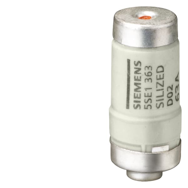 SIEMENS SIE5SE1363 FUS. NEOZED GR D02 63A 250VCC 400VCA