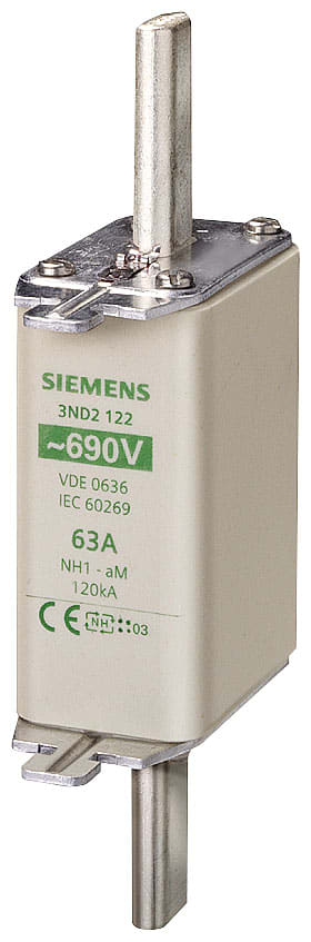 SIEMENS - SIE3ND2122 FUS. NH AM GR.1 690VCA 63A