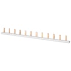 SIEMENS - SIE5ST3733 Sbarra di collegamento a punte 10mm², monofase, 37x (1 fase+AUX), 1016mm sezionabile