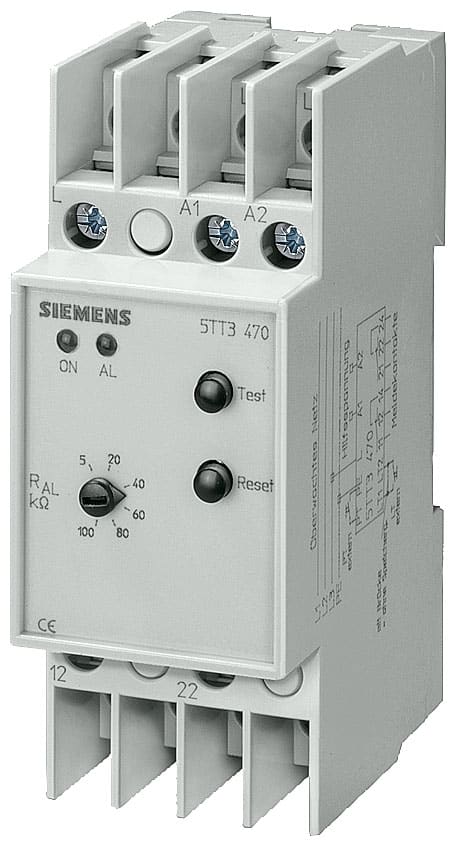 SIEMENS - SIE5TT3470 Monitor ISO INDUSTRIA per reti in tensione alternata per tensioni di misura fino a DC 500 V