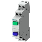 SIEMENS - SIE5TE4808 Pulsante, 1NO/1NC 20 A 1 tasto blu senza funzione di blocco permanente