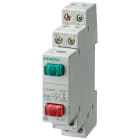 SIEMENS - SIE5TE4840 Pulsante, 1NO+1NO 20 A, 2 tasti rosso verde, LED 230 V