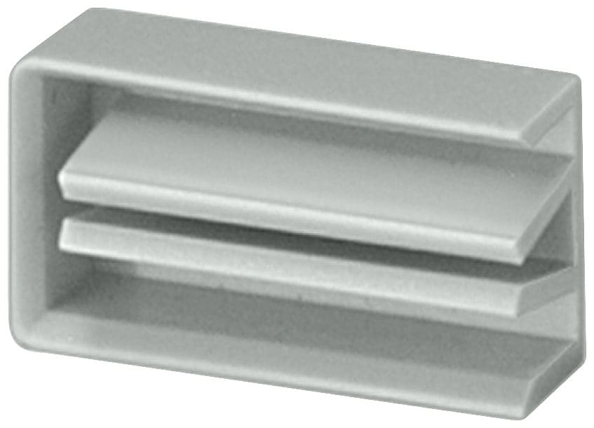 SIEMENS - SIE5TE9102 Copertura terminale per sbarra di collegamento bifase 5TE9101 (1 set = 10 pezzi)