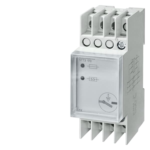 SIEMENS SIE5TT3170 RELE CONTR.FUSIONE 1NA 4A 400 VCA 2UM