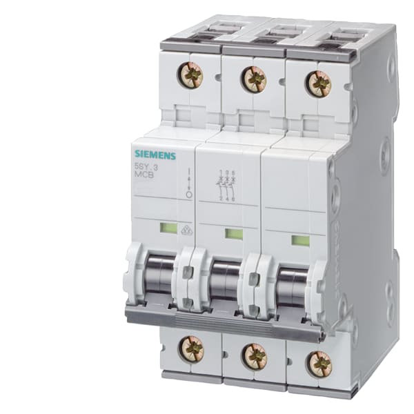 SIEMENS SIE5SY73207 INT MT 3P C20 ICN 15KA, ICU 25KA