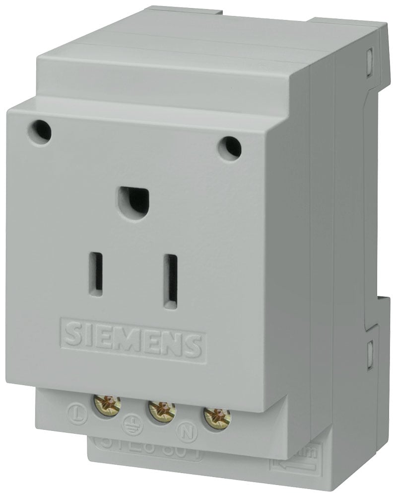 SIEMENS - SIE5TE6804 Presa 15 A/AC 125 V secondo IEC 60083, esecuzione UL tipo NEMA