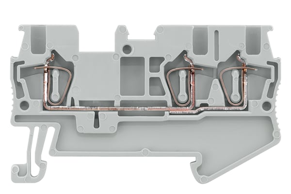 SIEMENS SIE8WH20030AE00 MORSETTO A MOLLA A 3 P.TI 1,5MMQ, GRIGI