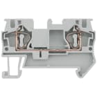 SIEMENS - SIE8WH20000AG00 Morsetti passanti con collegamento a molla, sezione: 0,5 ... 4 mm², larghezza: 6,2 mm