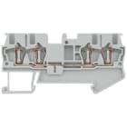 SIEMENS - SIE8WH20040AE00 Morsetto passante con collegamento a molla, 4 punti di collegamento