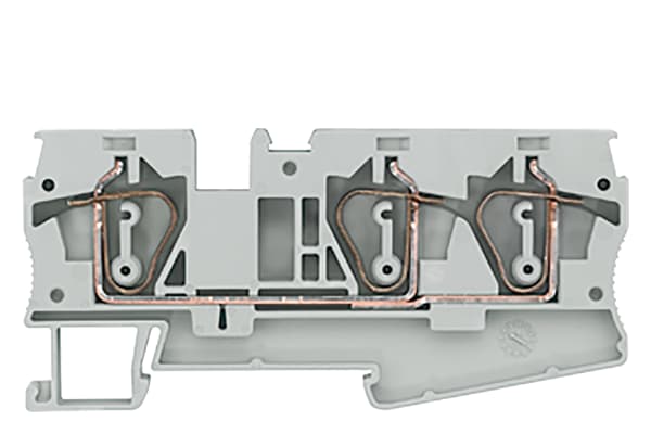 SIEMENS SIE8WH20030AH00 MORSETTO A MOLLA A 3 P.TI 6MMQ, GRIGIO