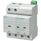 SIEMENS - SIE5SD74421 Scaricatore combinato tipo 1 + 2 classe di requisiti B+C, UC 350 V moduli di protezione inseribili
